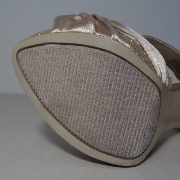 Enzo Angiolini Size 8.5 M / SLENDOR  / Satin / Heeled Sandals New Women's Shoes - Picture 13 of 16